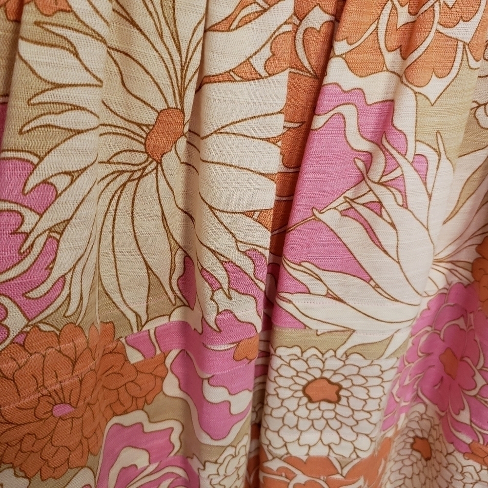 Eliza J retro floral Print Feminine fit and flare dress size 6 Excellent Condi - Picture 5 of 9